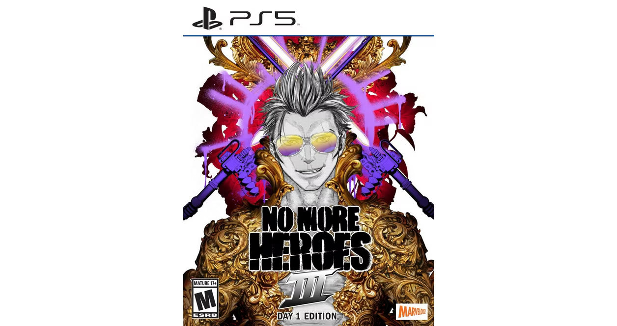 NO MORE HEROES III: DAY 1 EDITION BOX SET: FACTORY SEALED