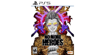 NO MORE HEROES III: DAY 1 EDITION BOX SET: FACTORY SEALED