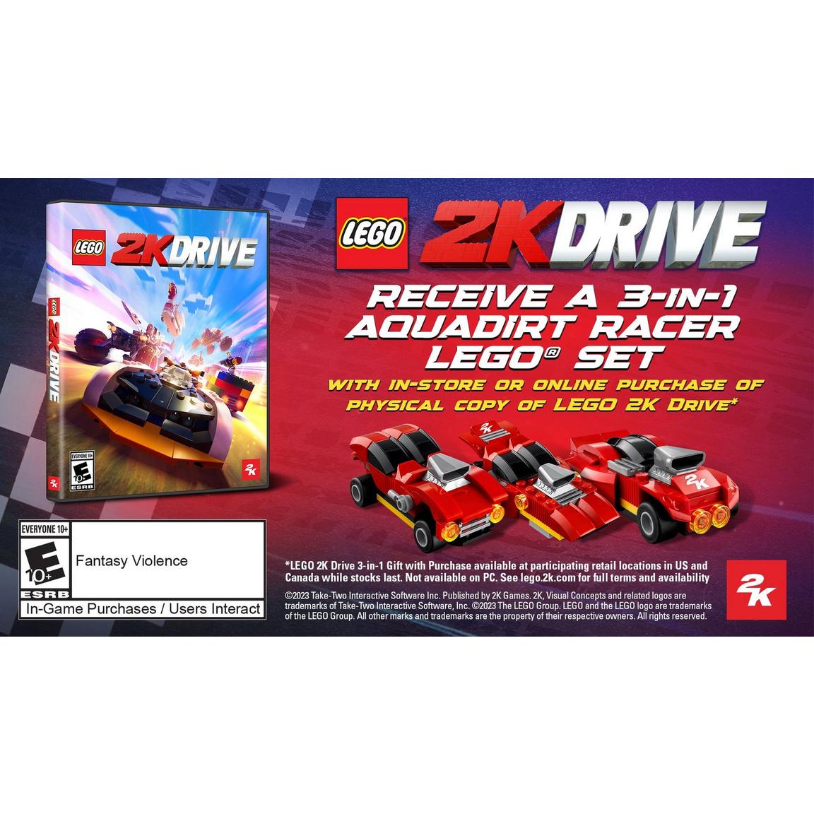 2K Drive Lego~ Factory Sealed