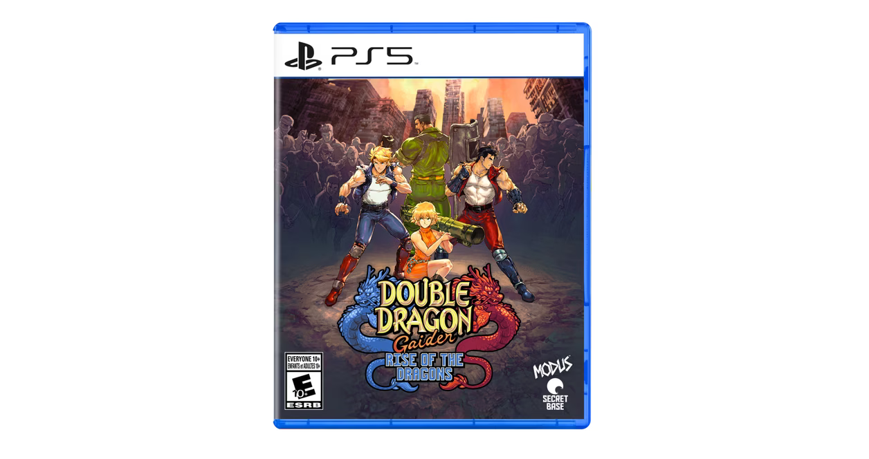 DOUBLE DRAGON GAIDEN: RISE OF THE DRAGONS~ Factory Sealed