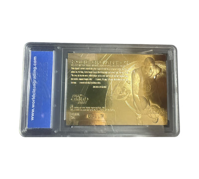 23kt Gold 1996-97 Kobe Bryant Autographed Rookie Card GEM-MT 10 Graded