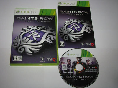 Saints Row: The Third Japan Import- Pre-Owned Xbox 360