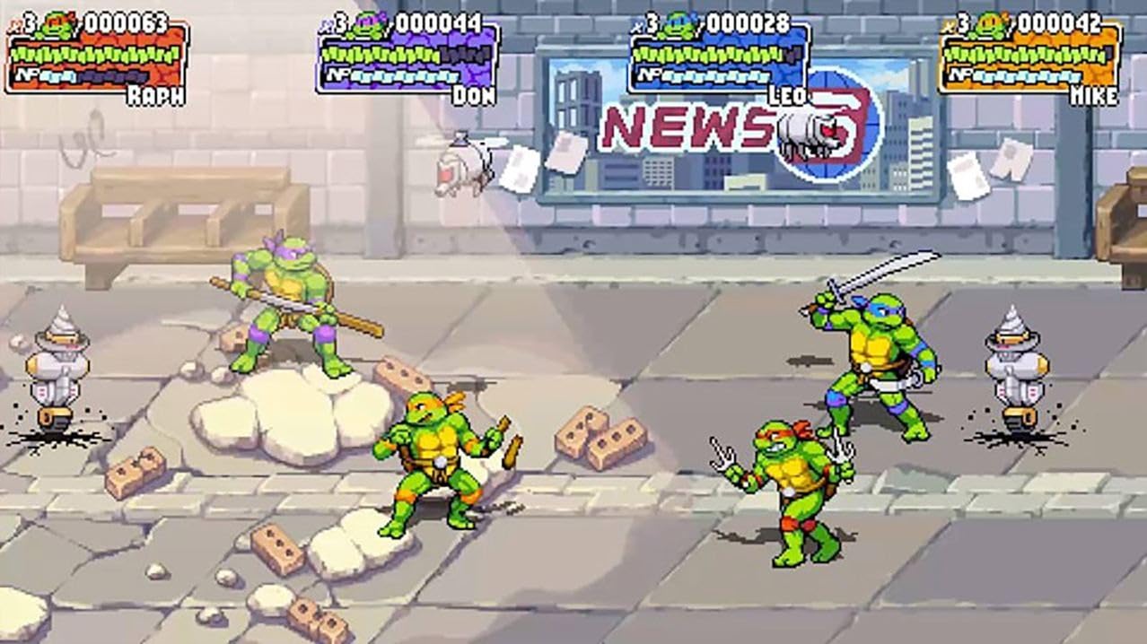Teenage Mutant Ninja Turtles: Shredders Revenge~ Factory Sealed Import