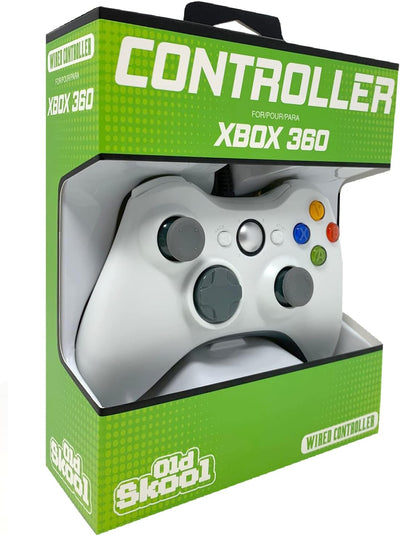 WIRED USB CONTROLLER FOR PC & XBOX 360 (OLD SKOOL)