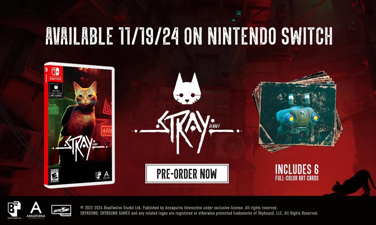 Stray~ Factory Sealed w/art cards