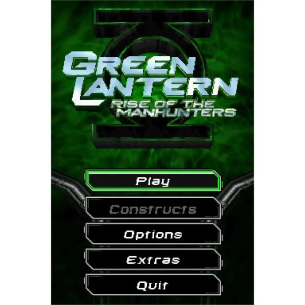 GREEN LANTERN: RISE OF THE MANHUNTERS ~Factory Sealed