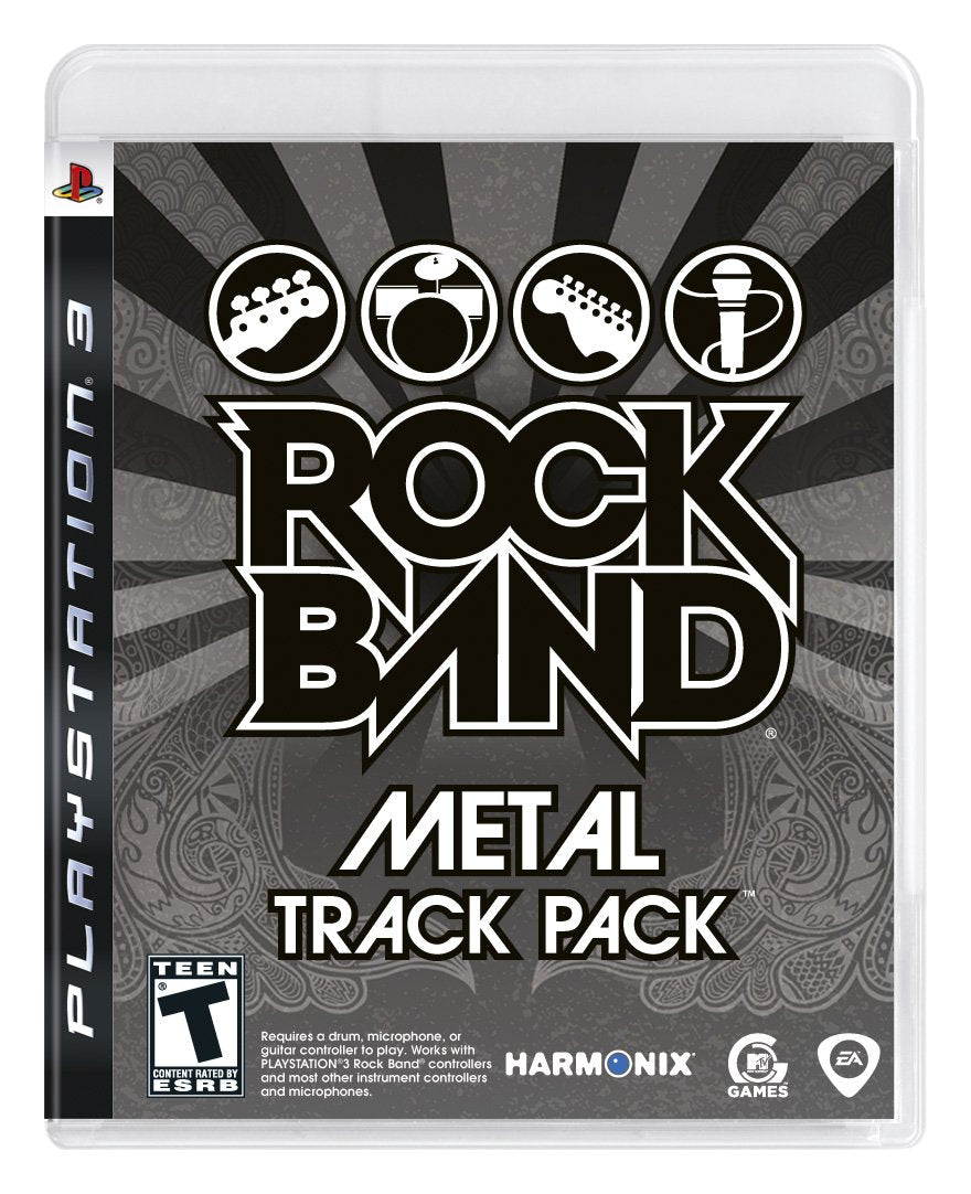 Rock Band Metal Track Pack~ Factory Sealed PS3