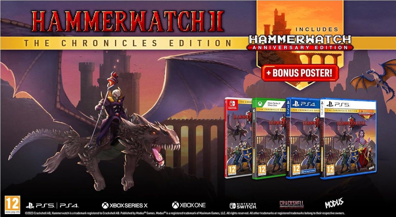 Hammerwatch II The Chronicles Edition~ Factory Sealed Import