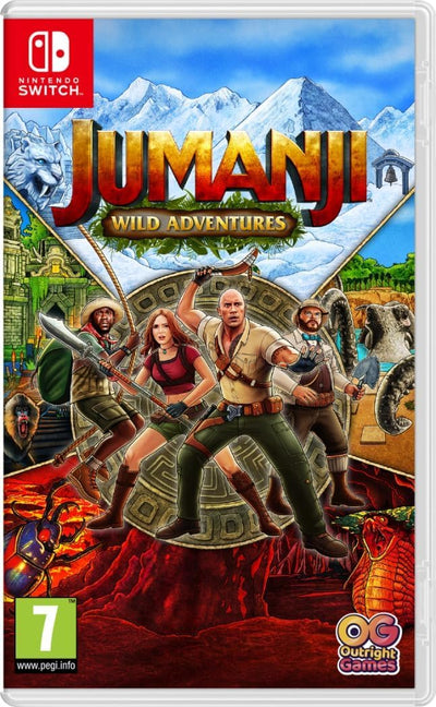 Jumanji: Adventuras Salvajes~Factory Sealed Import