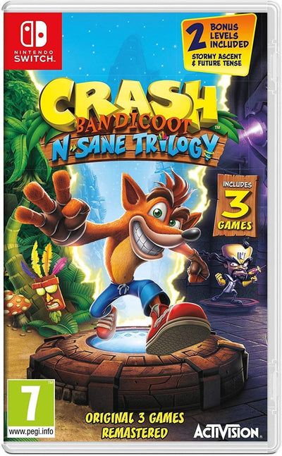 CRASH BANDICOOT- N-SANE TRILOGY ~Factory Sealed Import