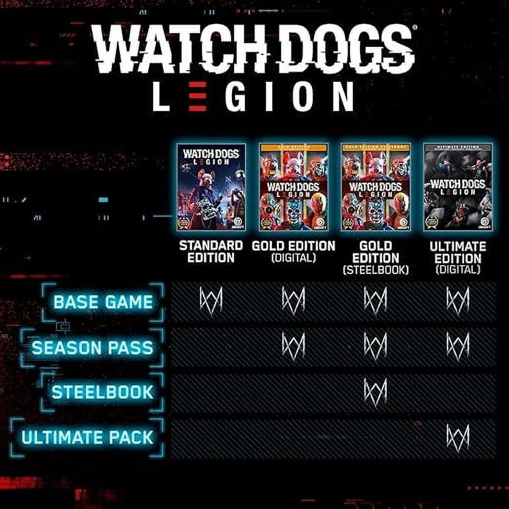 WATCH DOGS :LEGION ~Factory Sealed
