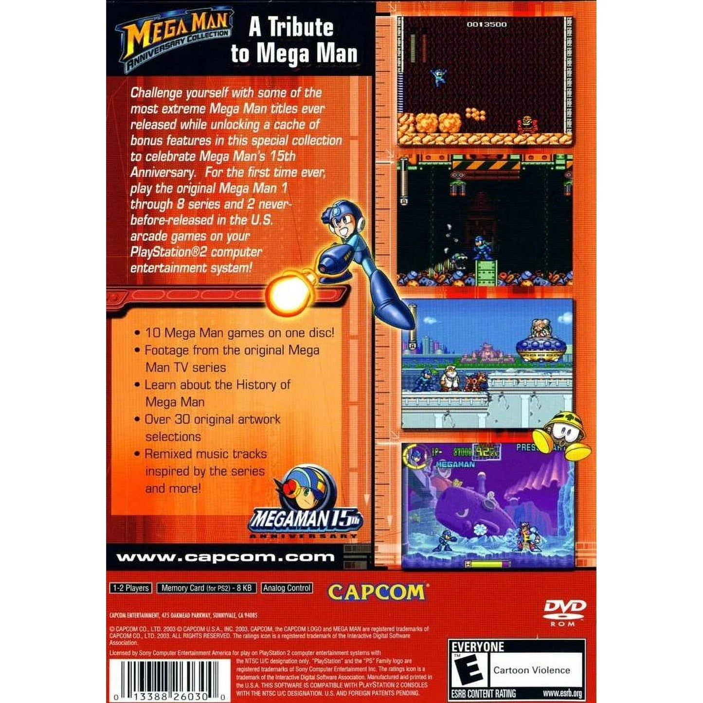 MEGA MAN ANNIVERSARY COLLECTION~ Factory Sealed