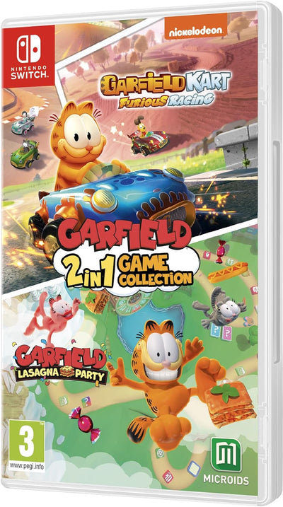 Garfield 2in1 Game Collection~ Factory Sealed Import