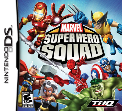 Marvel Super Hero Squad~  Nintendo DS CASE AND MANUAL ONLY