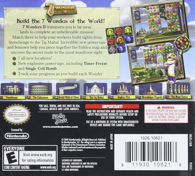 7 Wonders II~ Factory Sealed DS