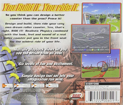 Coaster Works- Sega Dreamcast~ Factory Sealed