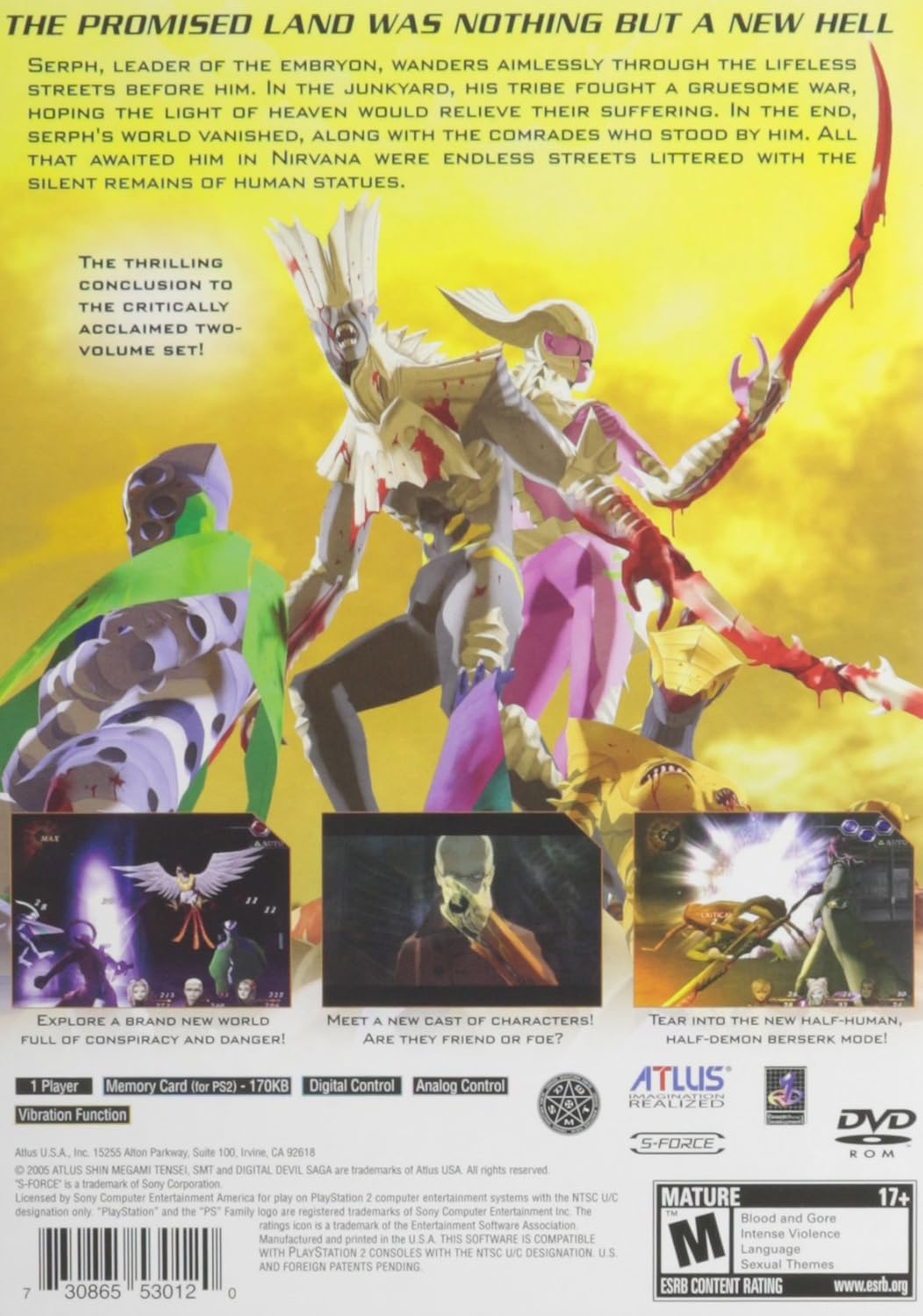 SHIN MEGAMI TENSEI/ DIGITAL DEVIL SAGA 2~Factory Sealed
