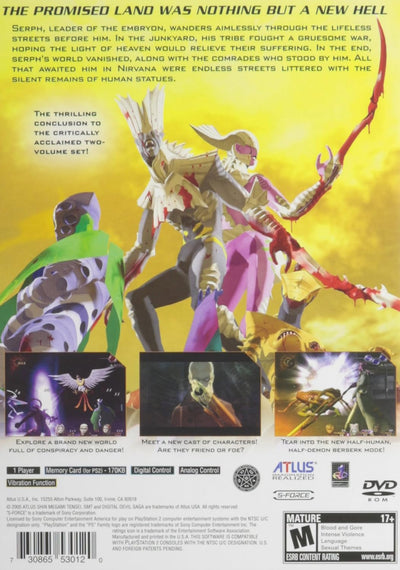 SHIN MEGAMI TENSEI/ DIGITAL DEVIL SAGA 2~Factory Sealed