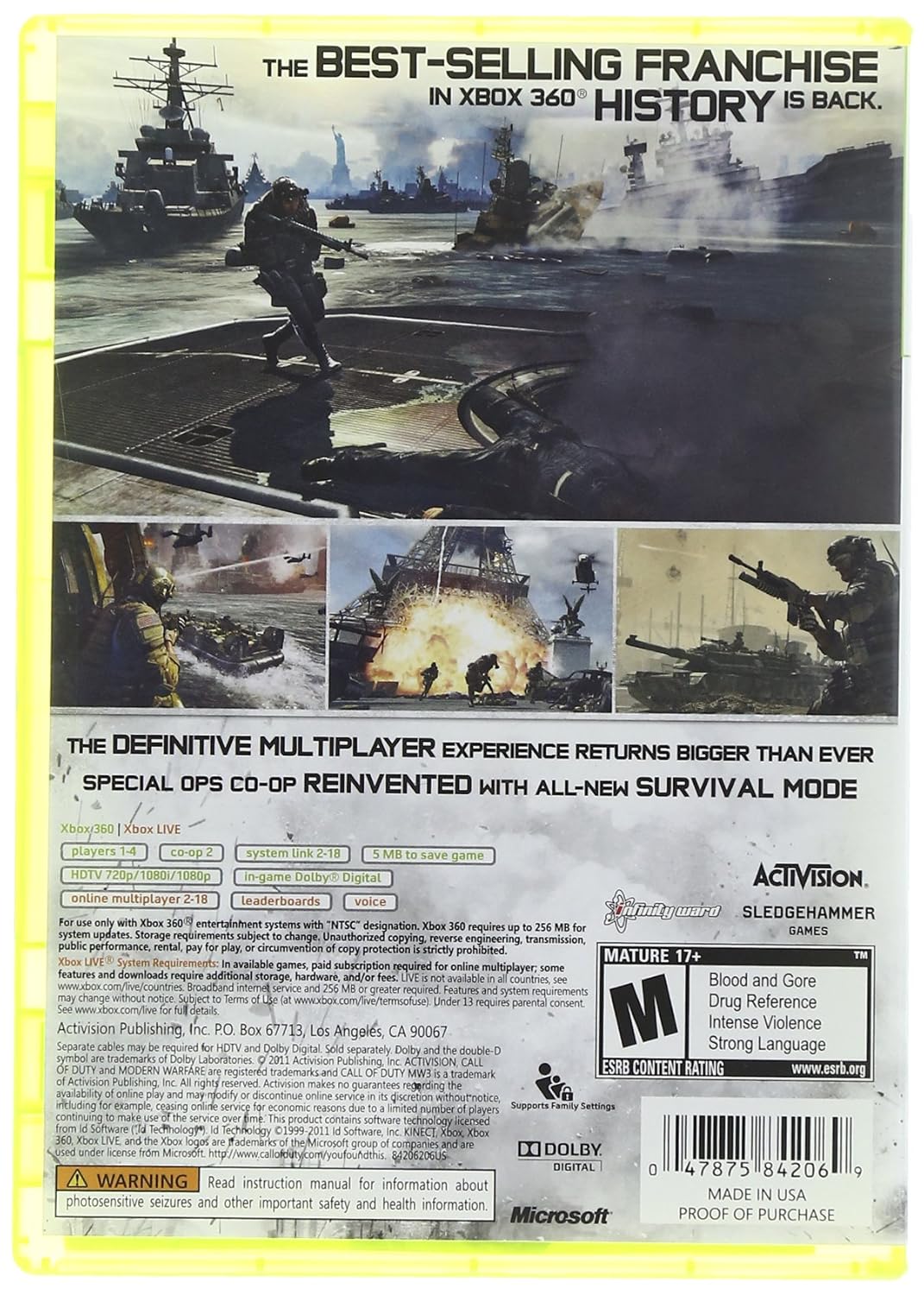 Call of Duty MW3~ Factory Sealed
