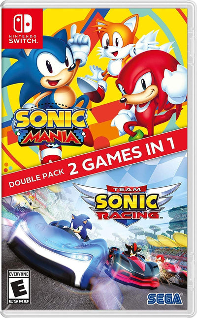 SONIC MANIA/TEAM SONIC RACING~ Factory Sealed