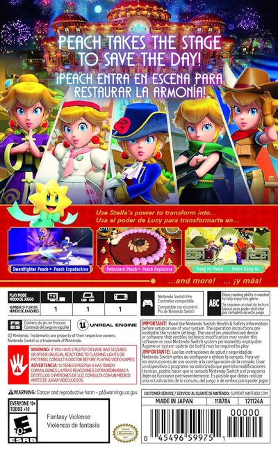 PRINCESS PEACH SHOWTIME- Factory Sealed