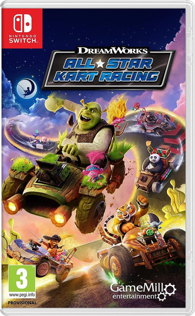 DREAMWORKS ALL STAR KART RACING ~Factory Sealed