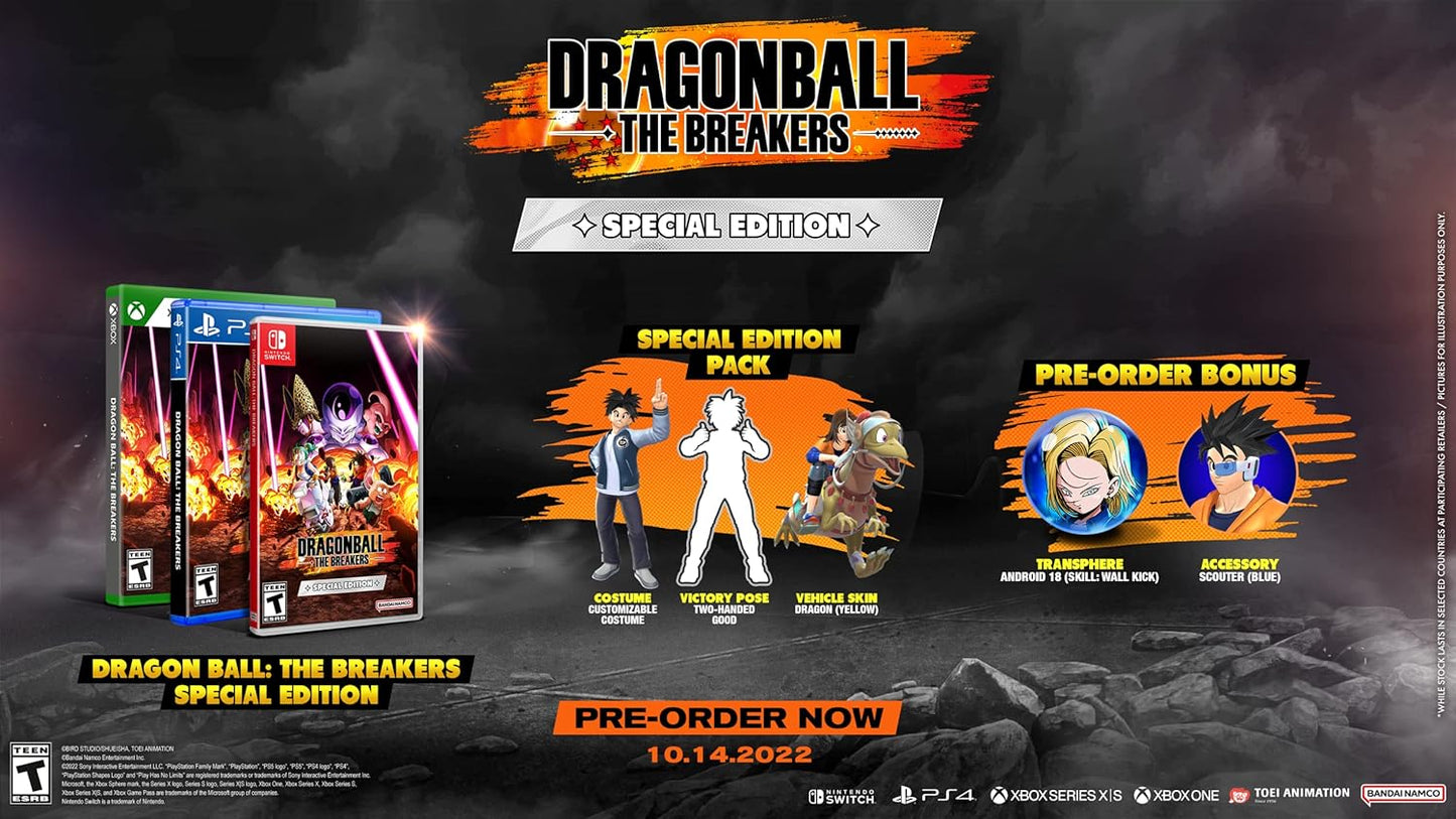 Dragonball The Breakers/ Special Edition ~Factory Sealed