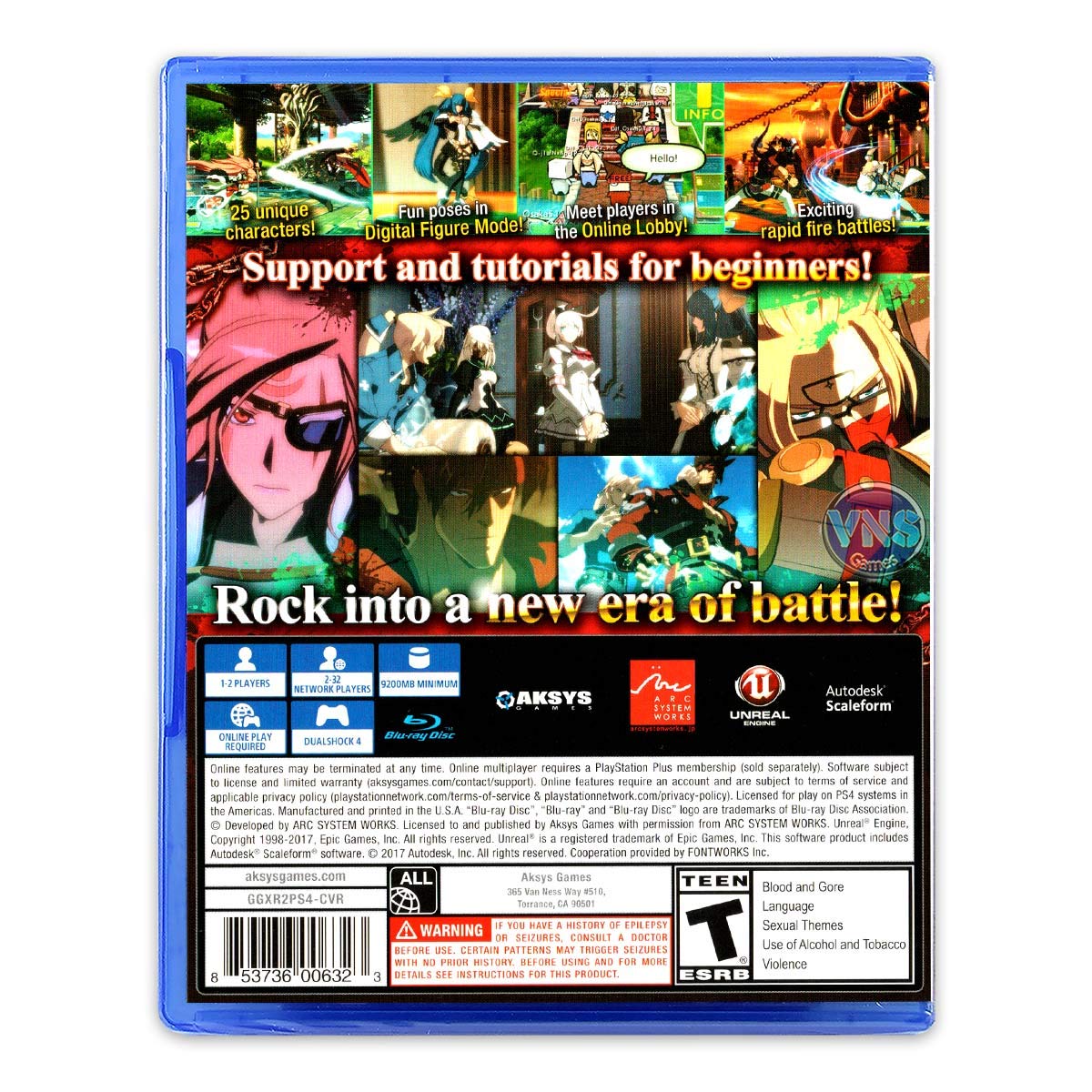 Guilty Gear XRD REV 2 ~ Factory Sealed
