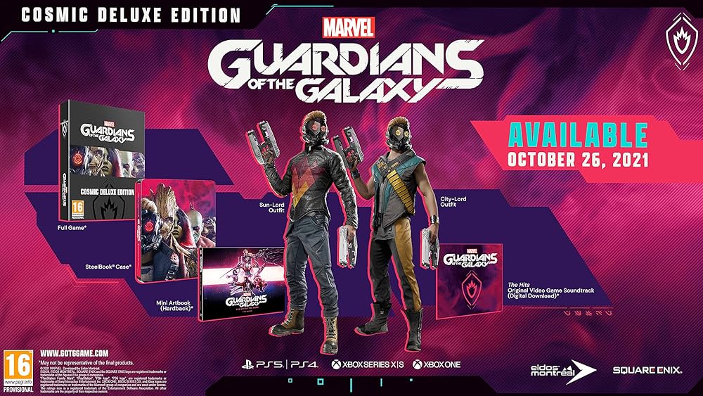 GUARDIANS OF THE GALAXY COSMIC DELUXE EDITION~FACTORY SEALED