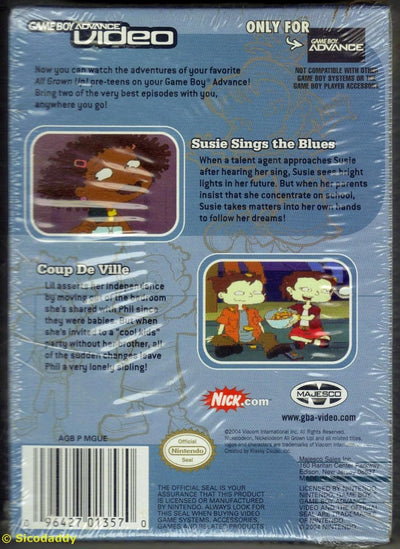 Nickelodeon All Grown Up Volume 1 ~Factory Sealed