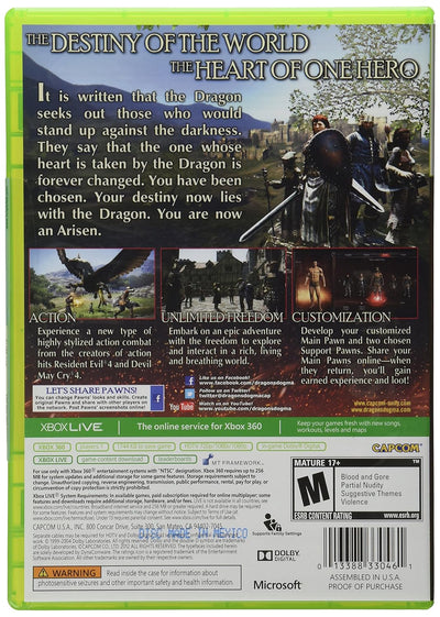 Dragon's Dogma~ Pre-Owned Xbox 360
