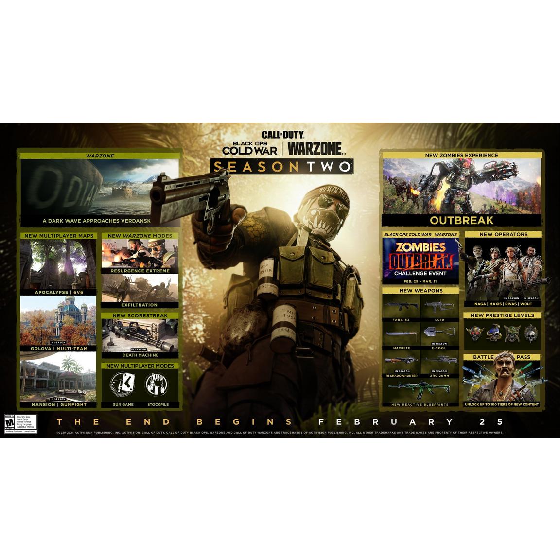 Call of Duty: Black Ops Cold War~ Factory Sealed
