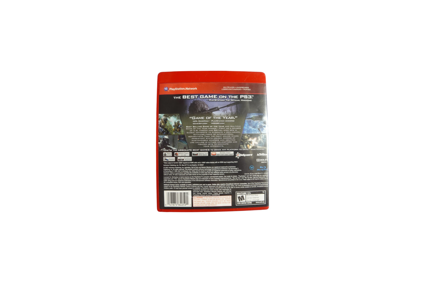 Call of Duty: Modern Warfare~ PS3 Pre-Owned