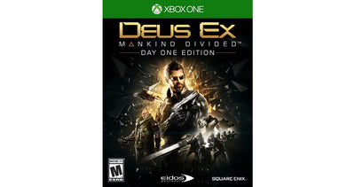 DEUS EX :Mankind Divided~Day One Edition~ FACTORY SEALED