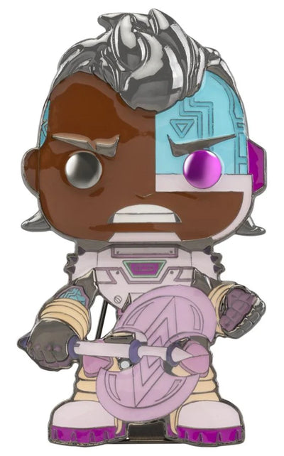Teen Titans Go!- Cyborg 4" Pop! Enamel Pin