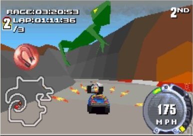 Hot Wheels Stunt Track Challenge~ Pre-Owned Loose GBA
