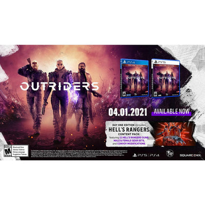 Outriders: Day One Edition~ Factory Sealed