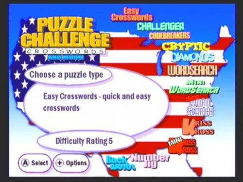 Puzzle Challenge Crosswords and More~ Pre-Owned PS2