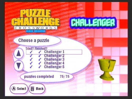 Puzzle Challenge Crosswords and More~ Pre-Owned PS2