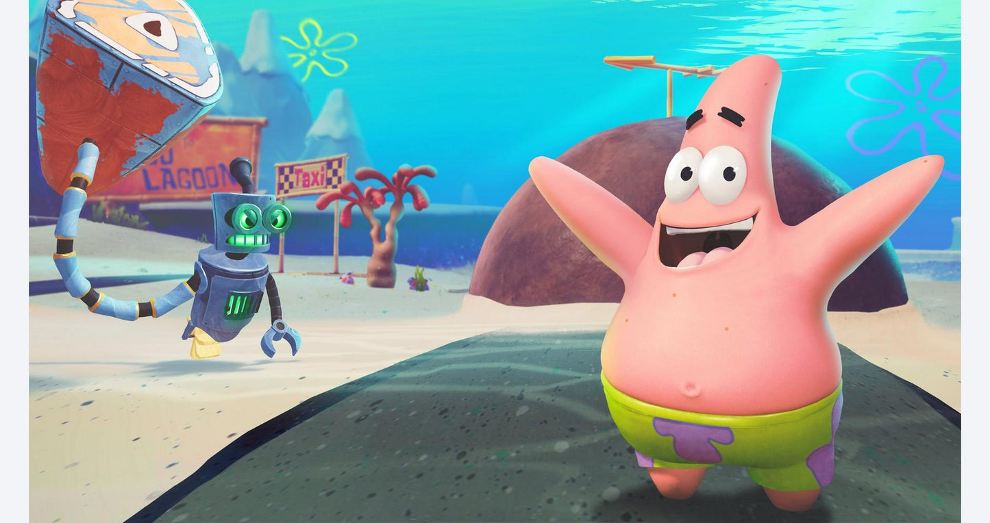 SpongeBob Battle for Bikini Bottom Rehydrated~Pre-Owned Xbox one