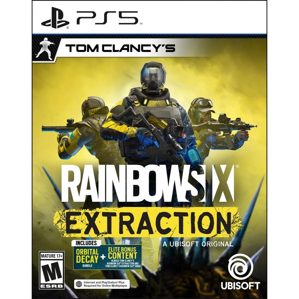 Tom Clancy's Rainbow Six Extraction Steel Book Set~ Factory Sealed PS5