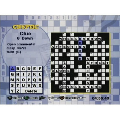 Puzzle Challenge Crosswords and More~ Pre-Owned PS2