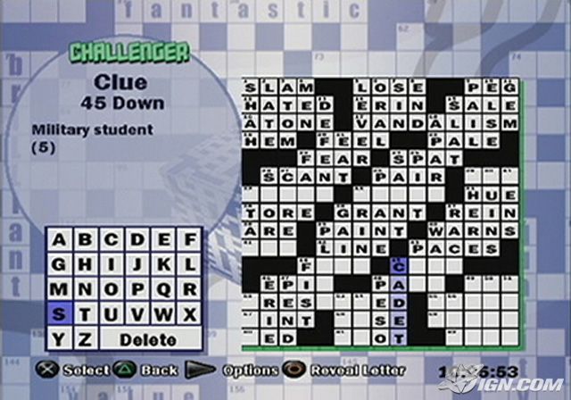 Puzzle Challenge Crosswords and More~ Pre-Owned PS2