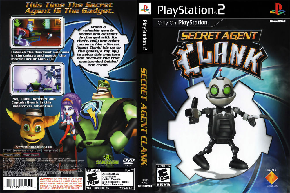 SECRET AGENT CLANK~ Case Fresh Factory Sealed/Black label