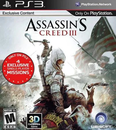 Assassin's Creed III~ Pre-Owned PS3 CIB