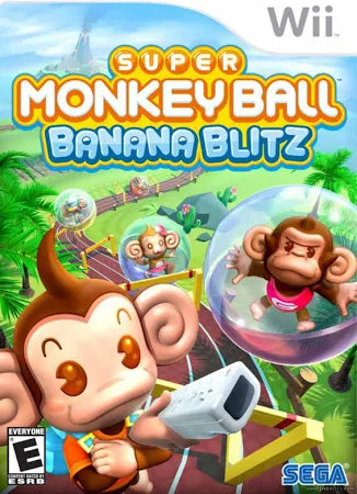 Super Monkey Ball : Baanana Blitz~ Factory Sealed Wii